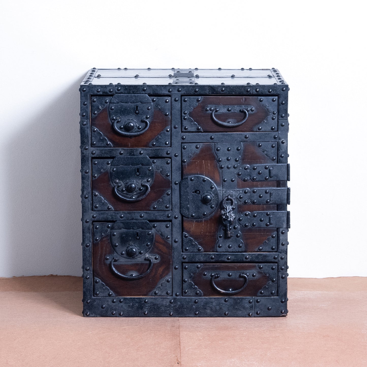 Japanese Antique Sea Captain's Chest (FunaDansu) NIPPONDO