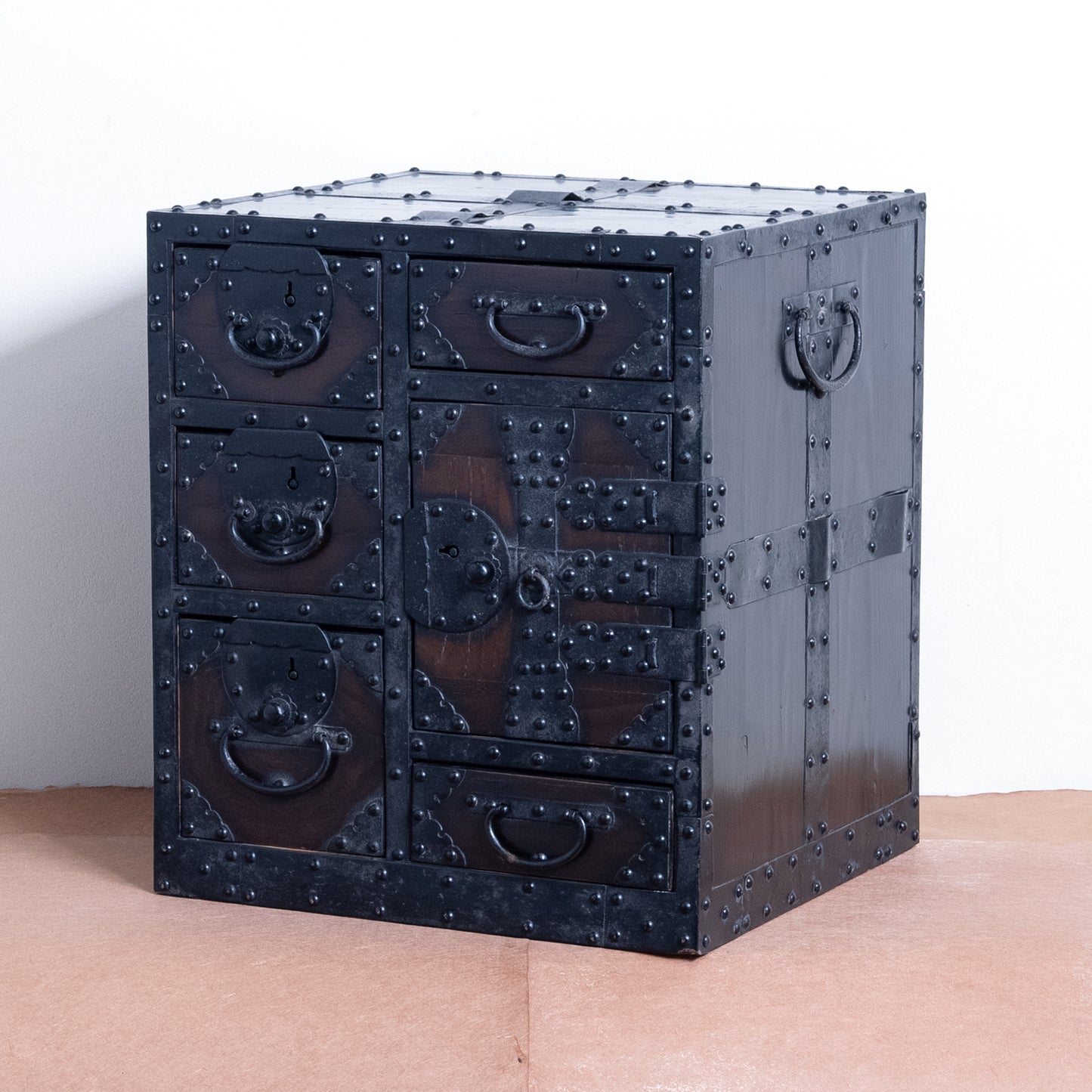 Japanese Antique Sea Captain's Chest (FunaDansu) NIPPONDO