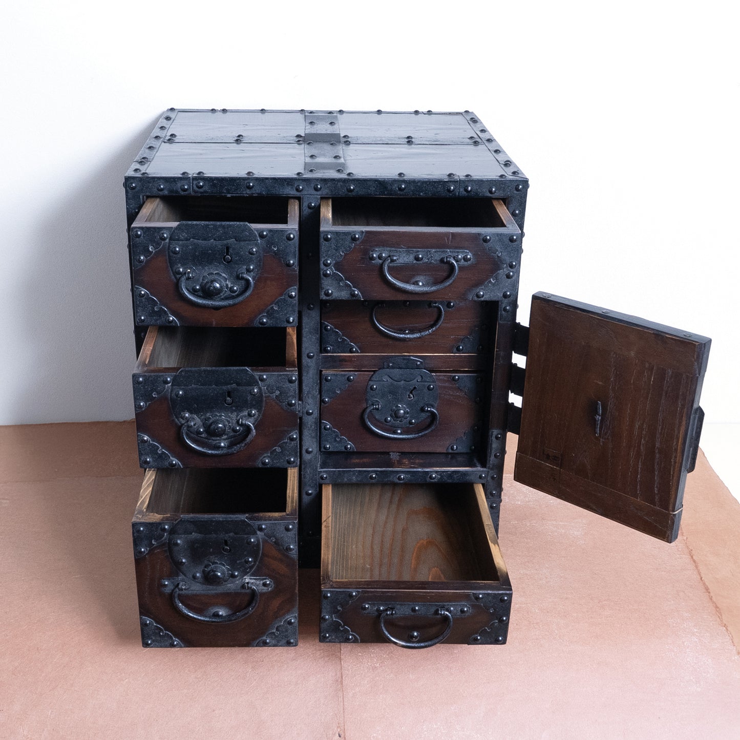 Japanese Antique Sea Captain's Chest (FunaDansu) NIPPONDO