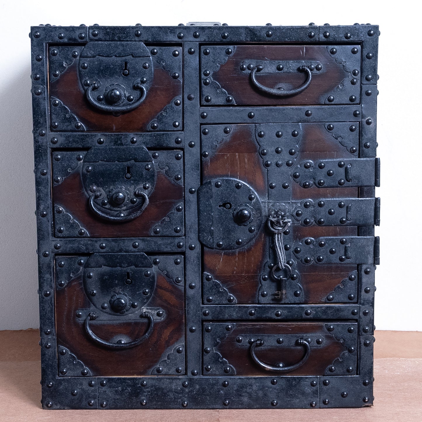 Japanese Antique Sea Captain's Chest (FunaDansu) NIPPONDO