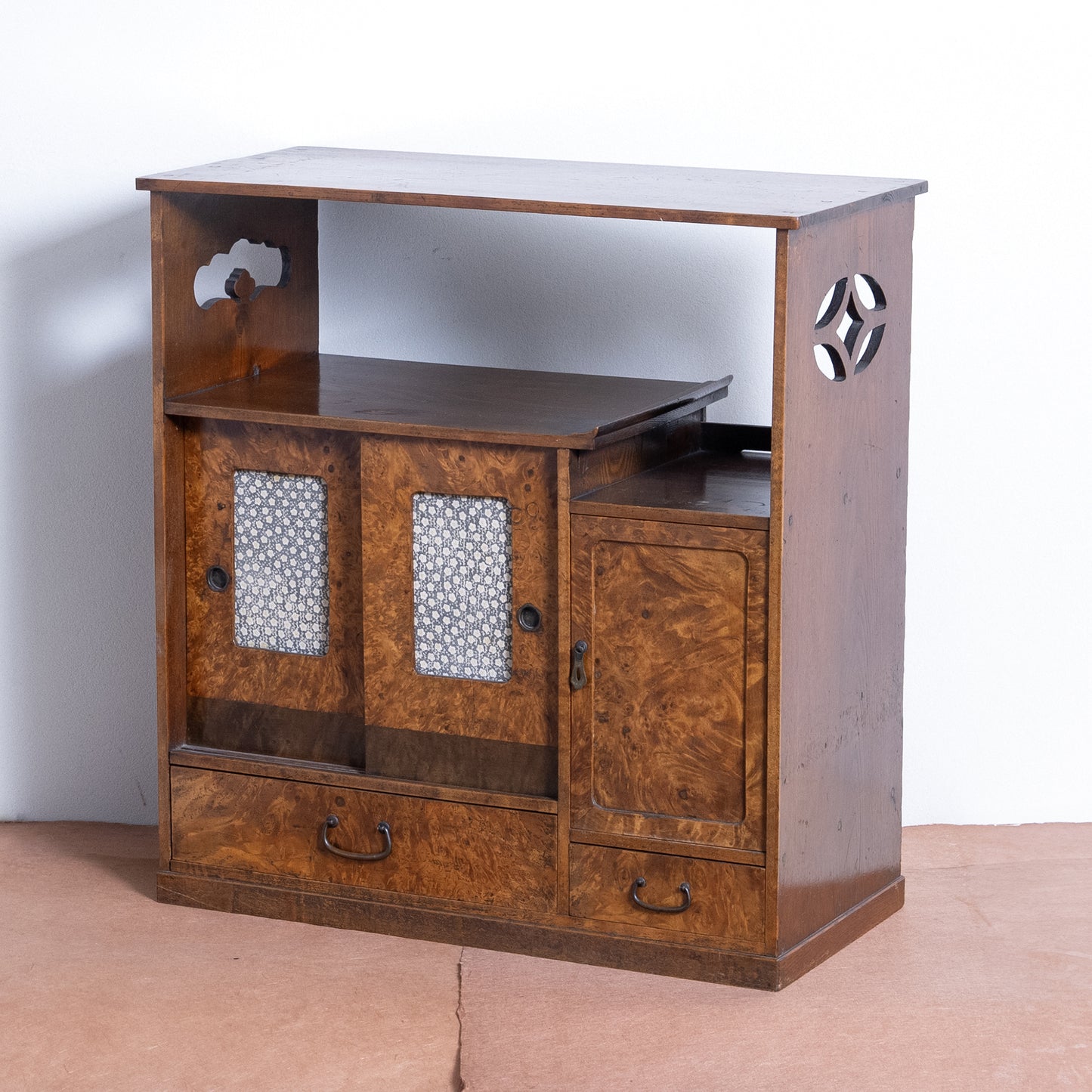 Japanese Antique Display Cabinet (Kazaridana) NIPPONDO