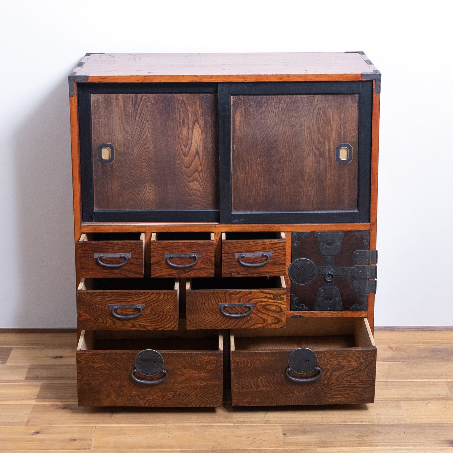 Japanese Antique Room Chest (Heya Todana) NIPPONDO