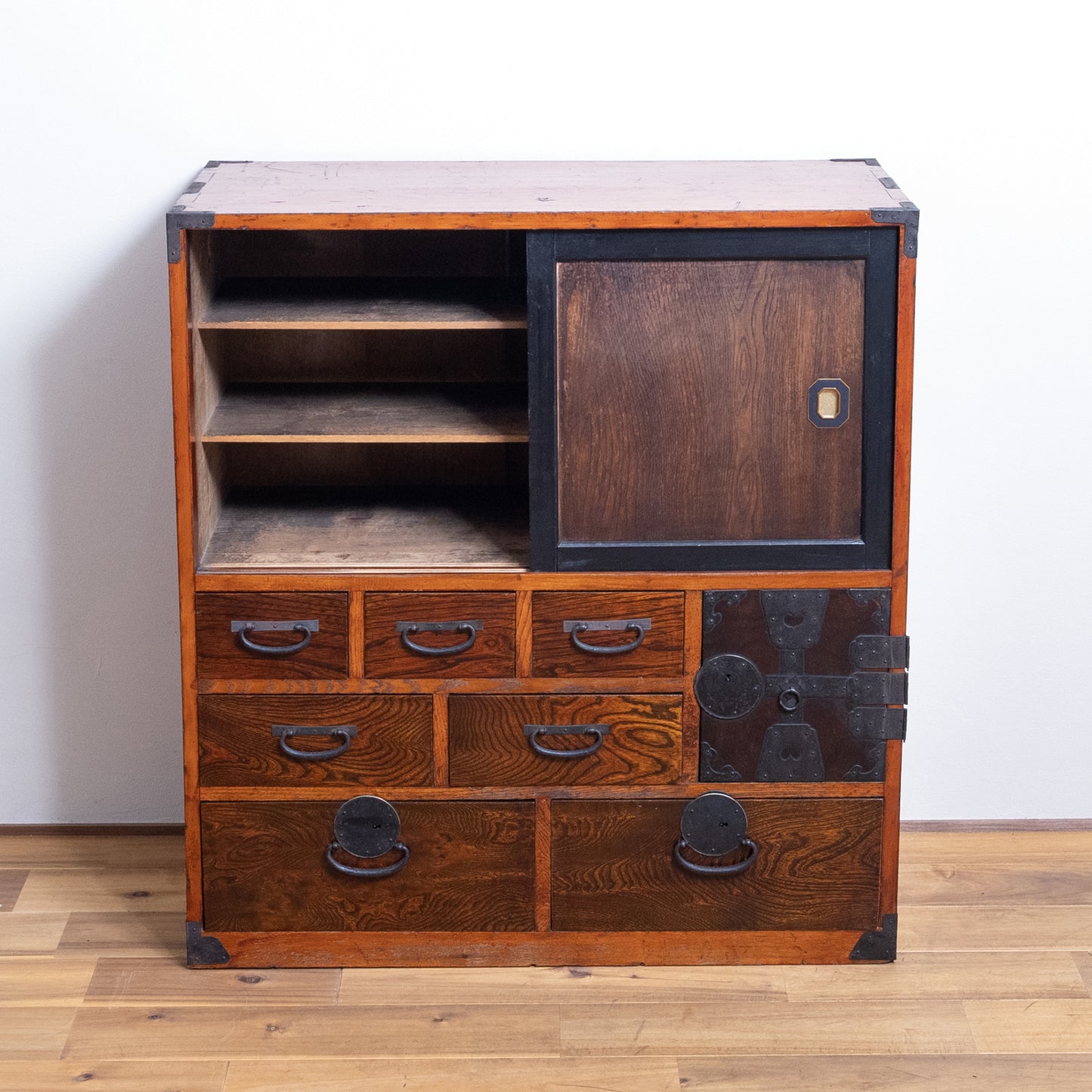 Japanese Antique Room Chest (Heya Todana) NIPPONDO