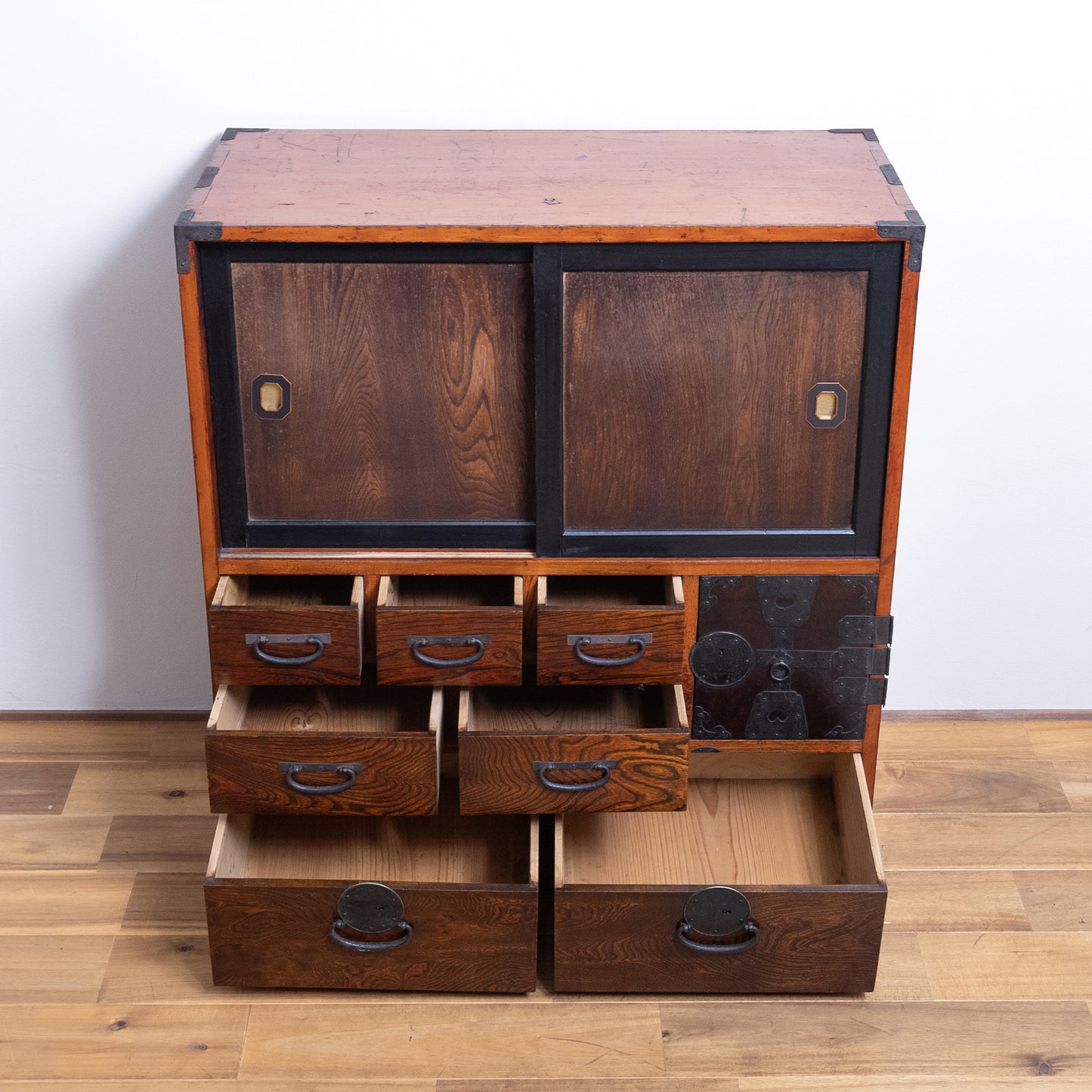 Japanese Antique Room Chest (Heya Todana) NIPPONDO