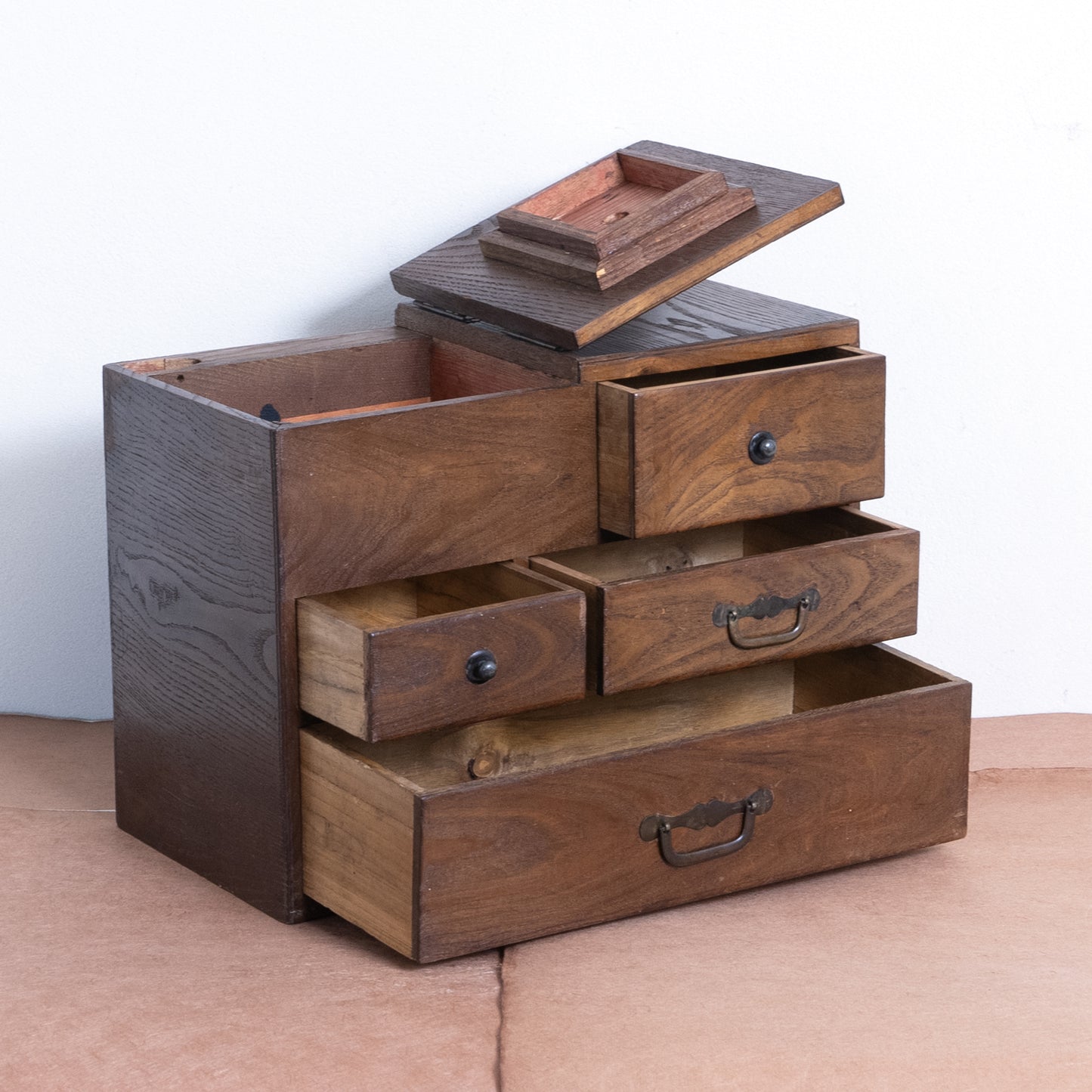 Japanese Antique Sewing Box (Saihoubako) NIPPONDO
