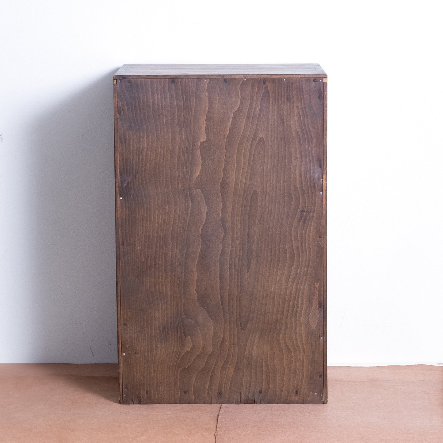 Japanese Antique Ribbed Glass Cupboard with drawers (Grasu Tana) NIPPONDO
