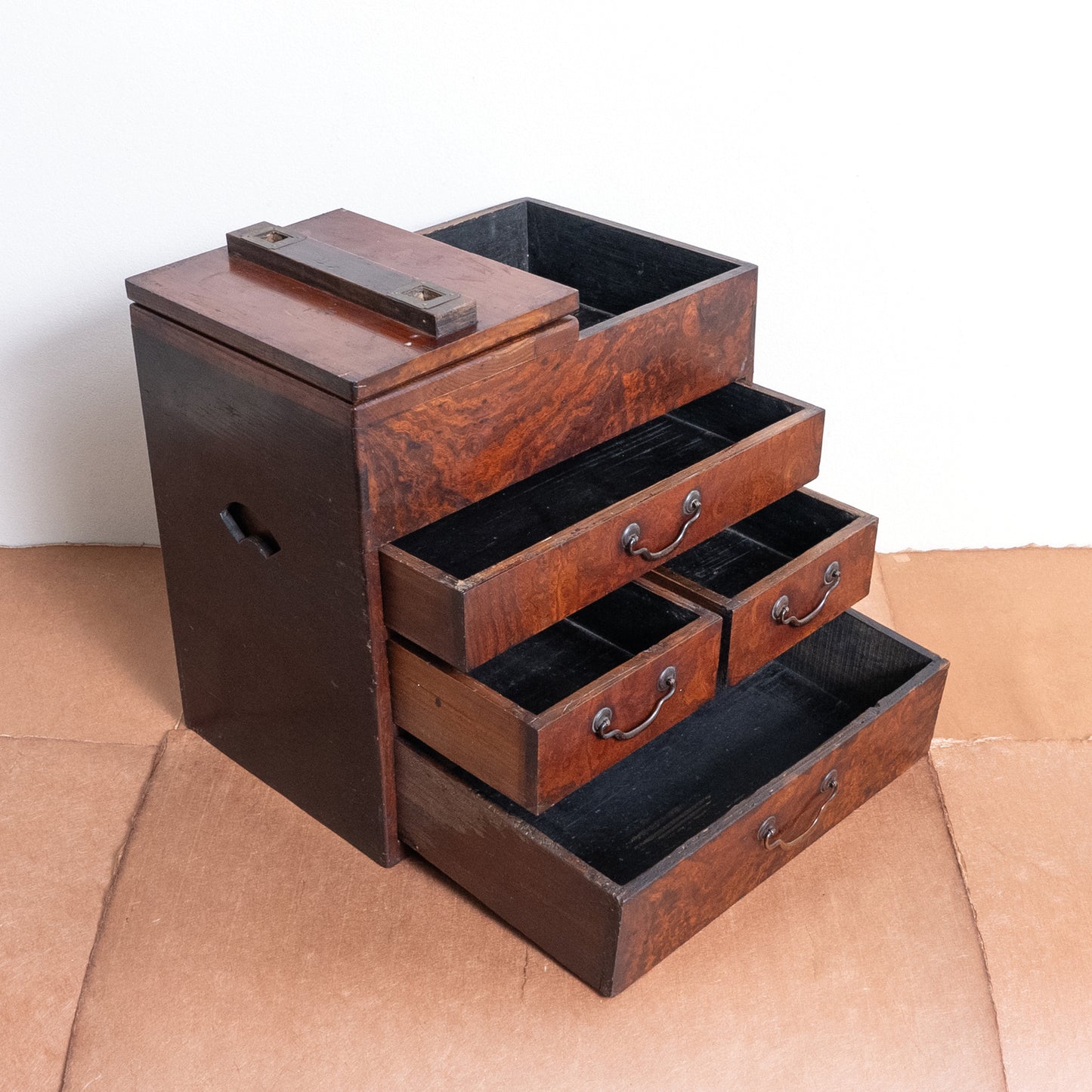 Japanese Antique Sewing Box (Saihoubako) NIPPONDO