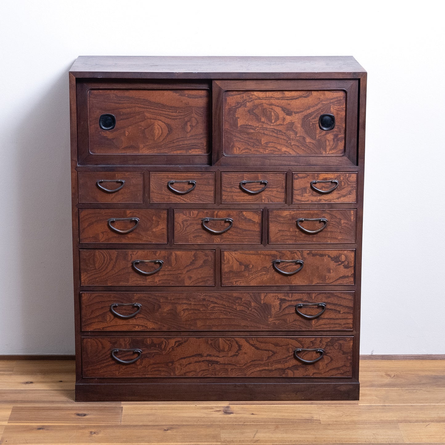 Japanese Antique Room Chest (Hikidashi Tansu) NIPPONDO