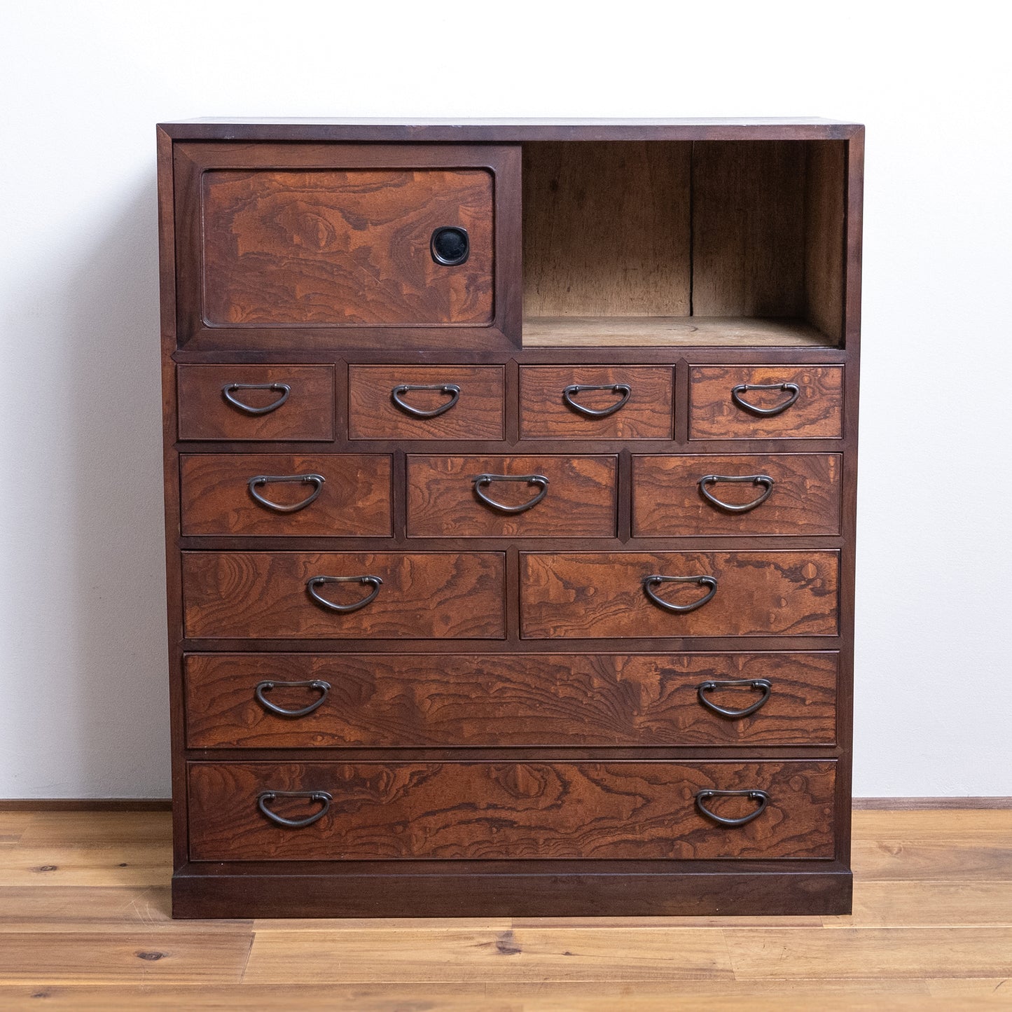 Japanese Antique Room Chest (Hikidashi Tansu) NIPPONDO
