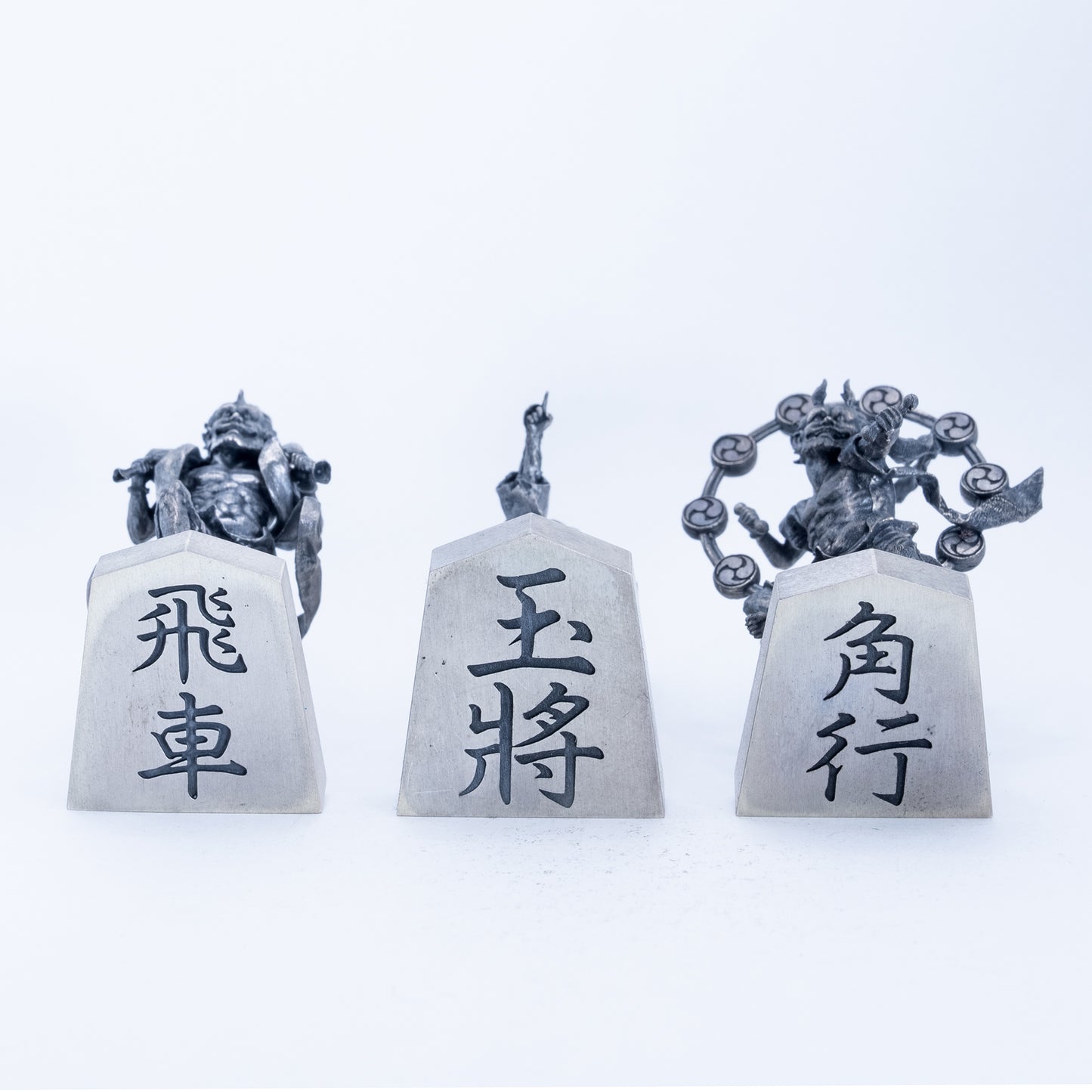 Samurai Shogi pieces "Gyoku-sho","Hisha","Kakugyo" 3set NIPPONDO