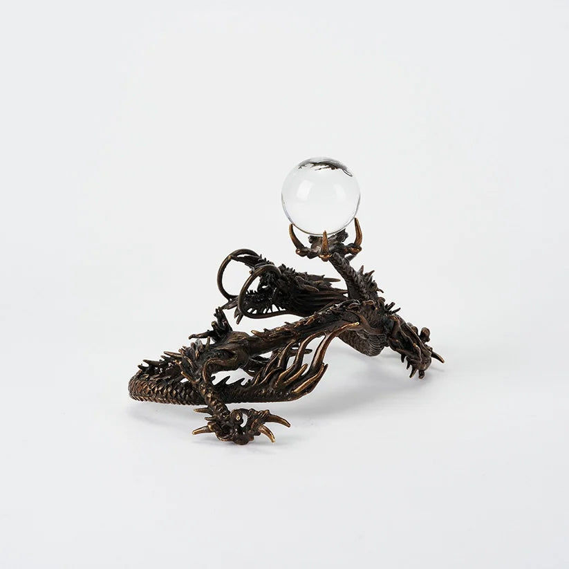 Dragon Ornament [GARYU~Sleeping Dragon~] (Black Brown)  NIPPONDO