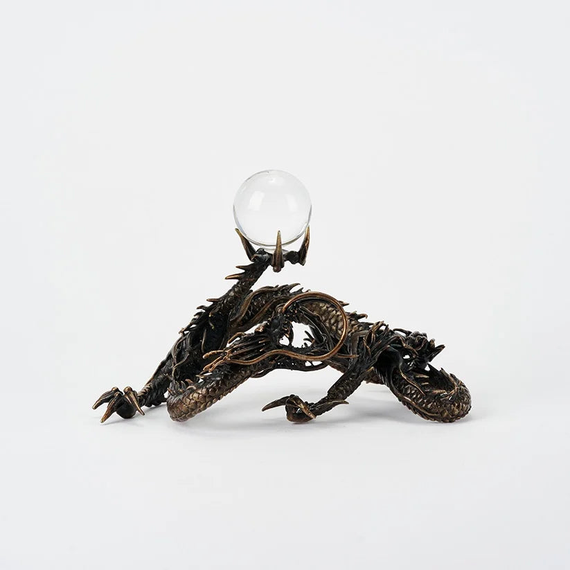 Dragon Ornament [GARYU~Sleeping Dragon~] (Black Brown)  NIPPONDO