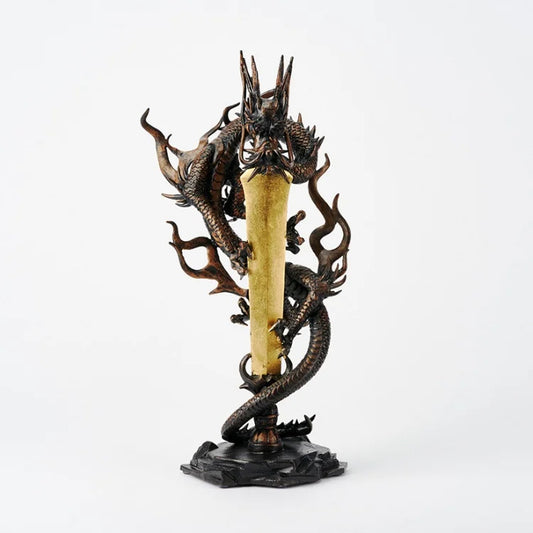 Dragon Ornament [KURIKARARYUOU~Black Dragon~] (Large size / Gold sword)  NIPPONDO