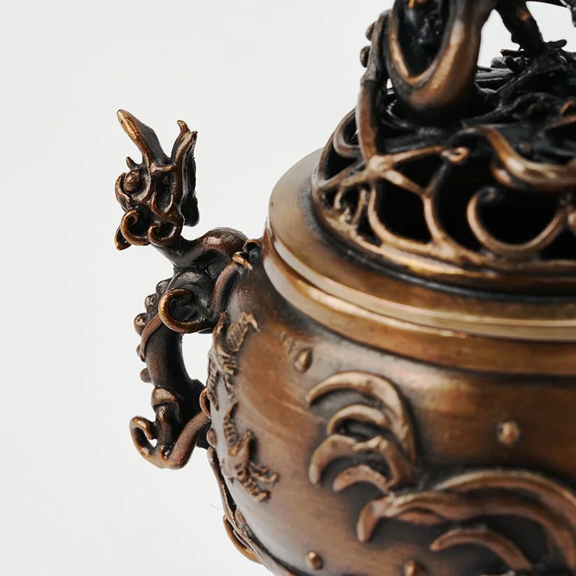 Incense Burner [Splash Water & Dragon Handle]  NIPPONDO