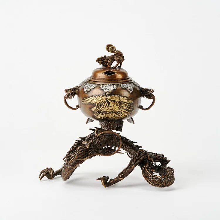 Incense Burner [Rising Dragon with good fortune]  NIPPONDO