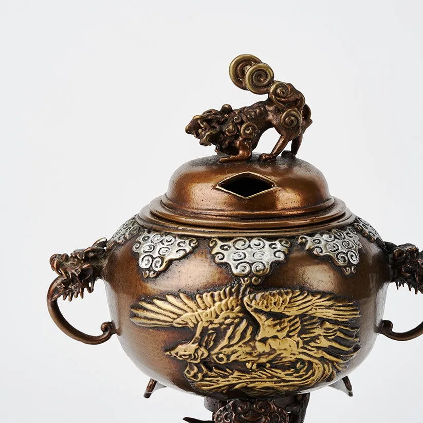 Incense Burner [Rising Dragon with good fortune]  NIPPONDO