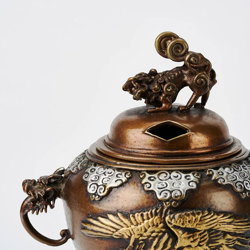 Incense Burner [Rising Dragon with good fortune]  NIPPONDO