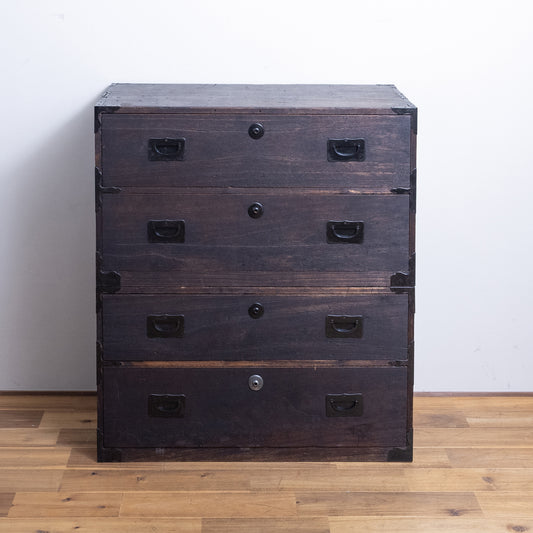 Japanese Antique Room Chest (Heya Tansu)  NIPPONDO