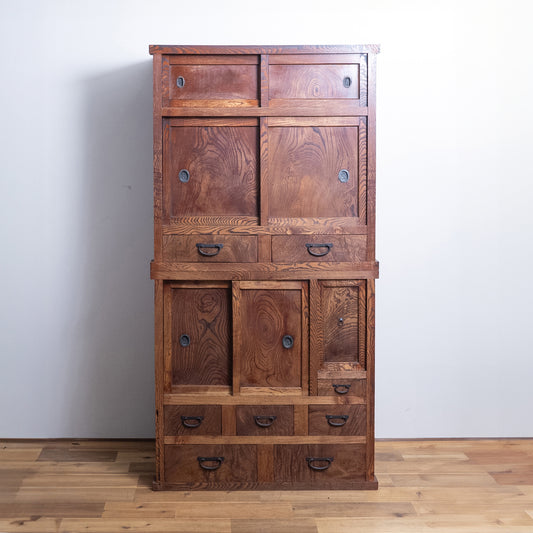 Japanese Antique Cupboard (Mizuya Tansu)  NIPPONDO