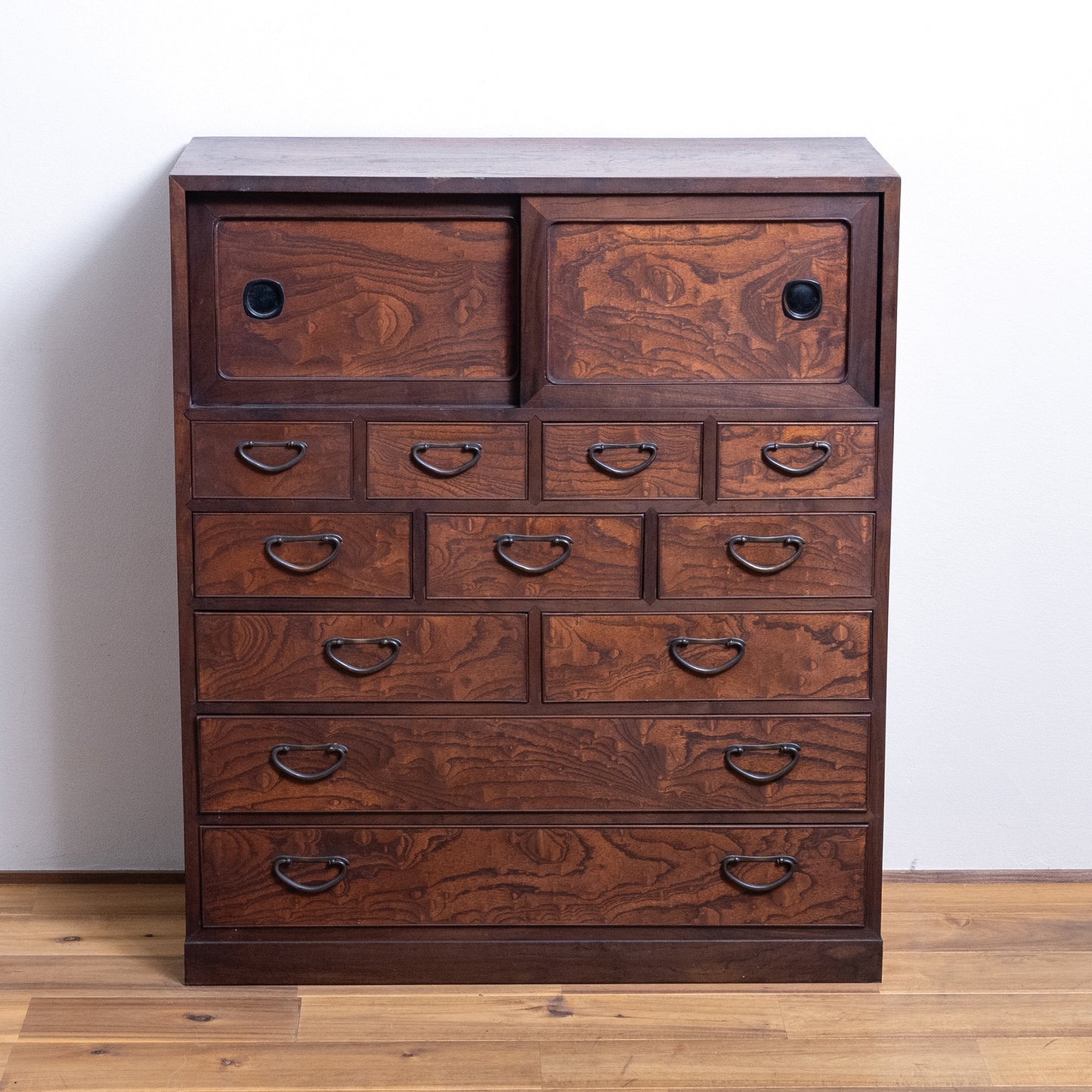 Japanese Antique Room Chest (Hikidashi Tansu)  NIPPONDO