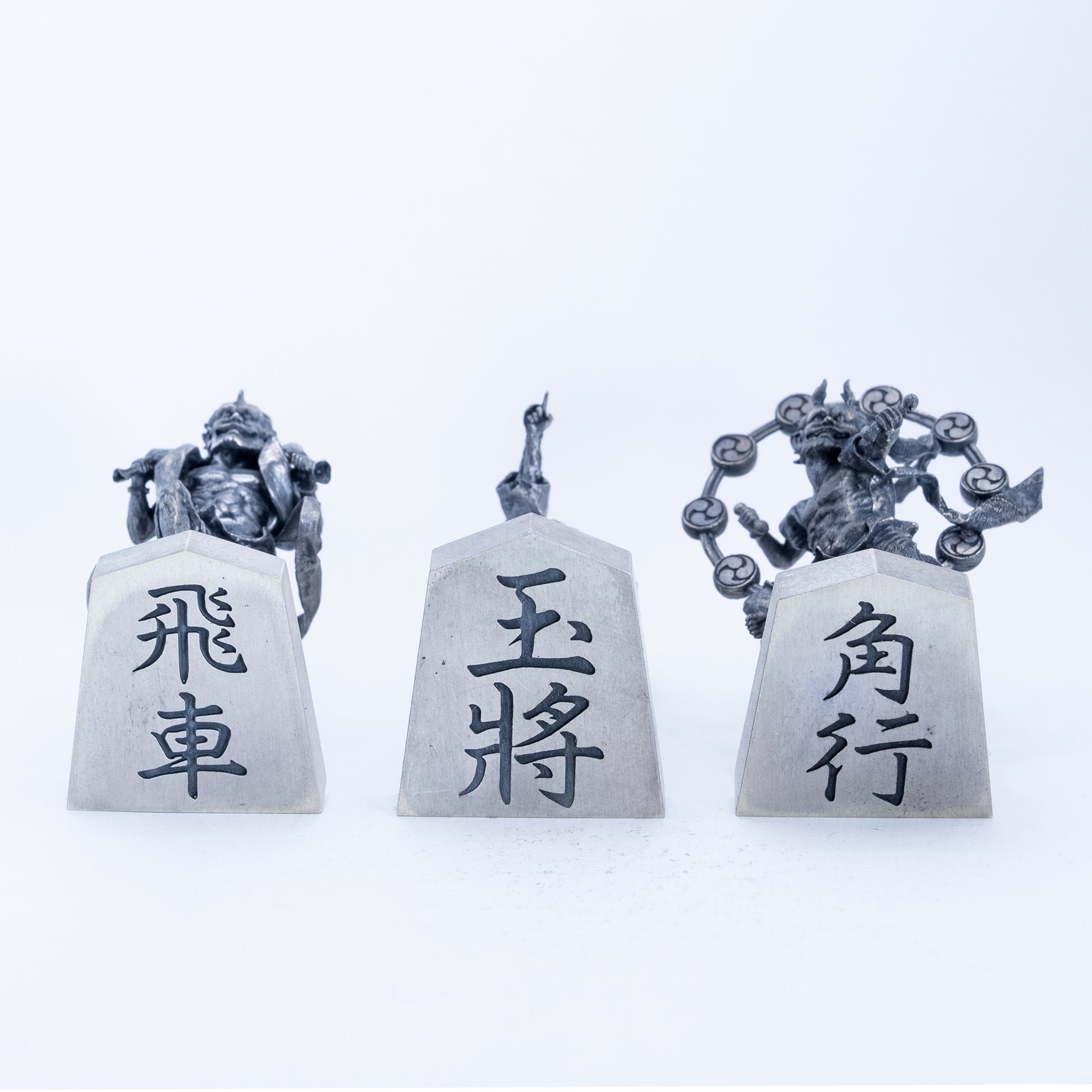 Samurai Shogi pieces "Gyoku-sho","Hisha","Kakugyo" 3set  NIPPONDO