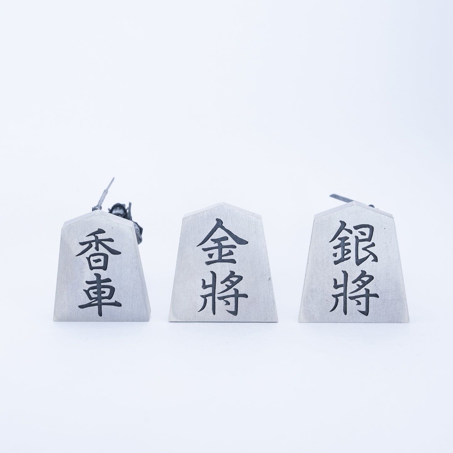 Samurai Shogi pieces "Kyosha","Kin-sho","Gin-sho" 3set  NIPPONDO